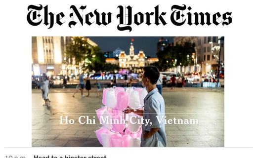 Trang gốc: The New York Times, “Ho Chi Minh City, Vietnam”